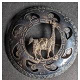 Llama pin marked "925 Peru GV". Total weight