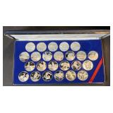 (24) .925 Sterling Endangered Wildlife