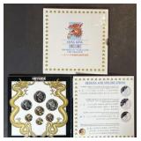 1988 Brilliant Uncirculated Hong Kong Coin Set