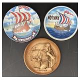 Sweden, Danmark, and Norway Decorative wall