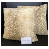 August & Leo Pair of Decorative Pillows