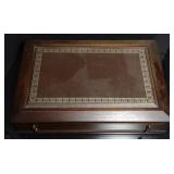 Wooden Stationary Box approx 19" x 13.5" x 4.5"