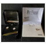 Genuine Cubic Zirconia Earrings & Renaissance