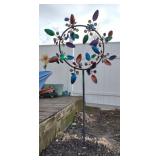 Garden Stake Wind Spinner approx 52"
