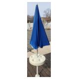 Pool Buoy floating drink holder and parasol,