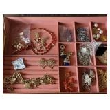 Lot of various costume jewelry