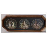 3 Signed Osiris Porcelain Bradex Collectible