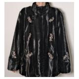 Madison Ave Faux Fur Coat (Size XL)
