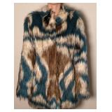 Lyric Faux Fur Coat (Size XL)