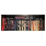 Shelf of various books