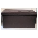 Ottoman w/ storage chest full of Various CDs and