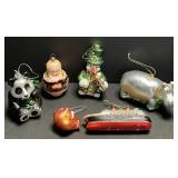 Glass Ornament Lot