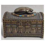 Bronze Scarab Box Field Museum 5.75" L x 3.75" W