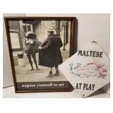 16" x 20" Expose yourself to art framed photo and