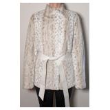 Pamala McCoy Faux Fur Coat (Size XL)