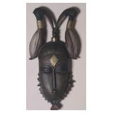 African Folk Art Tribal mask aprx. 17"