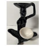 Glazed Ceramic Figurine *9in x 7in (no markings)