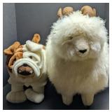 Large Plush Bulldog & Ram *Bidding times quantity
