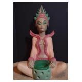 Meditating Woman Sculpture approx 23"