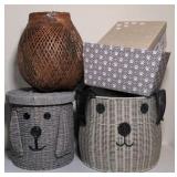 Lot of Various baskets