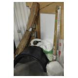 Large lot of 36" x 48" white board (damaged),