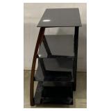 (F)Glass 4 Shelf Audio/Video Tower Approx