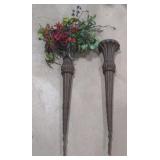 (F) Wall Hanging Floral Decorations. Measuring