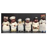 (M) Vtg. Japan Ceramic Black Americana