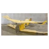 (AV) Balsa Wood & Paper Model Plane. (Approx.