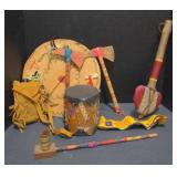 (M) Vintage Native American Themed Decorative