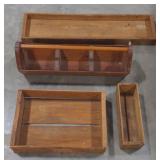 (M) Vintage Wooden Crates, including an American