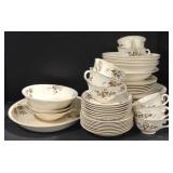 (M) Floral Dinner Set (Largest Serving Platter