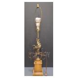 (M) Ceramic Base Decorative Weather Vane Lamp