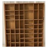 (H) Converted "Wooden Printer Typeset Drawer