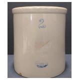 (M) Red Wing No.2. 2 Gallon Crock.