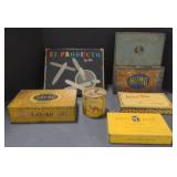 (M) Vintage Tins. Including Camel, Dill