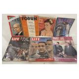 (H) Lot w/ Magazines From 1950s-2000s