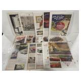 (H) Lot w/ Advertisements From 1930-1960