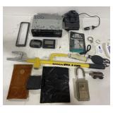 (AM) Lot w/ Toyota A16406 Radio, Maxon Radar