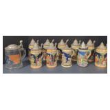 (M) Various Small Steins. Measuring Approximately