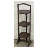 (M) 3 Tier Wooden Display Stand