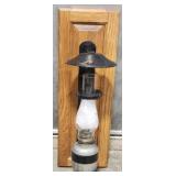 (AM) Handlan Railroad Lantern Mounted On Wood