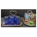 (M) Lot of Shot Glasses w/ Trays *Bidding on 1