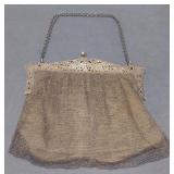 (AM) Antique Victorian Stirling Silver Mesh