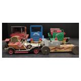 (M) Flat of Tin Model T Cars (Largest approx 6")