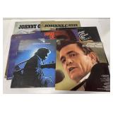 (BN) Lot Of Johnny Cash Vinyl Records, Ring Of