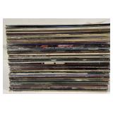 (BN) Stack Of Vinyl Records, Johnny Cash LPs,