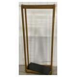 (AM) Wooden Four Tier Open Display Shelf w/