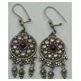 (XX) Saban 900 Silver Earrings