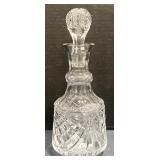 (X) Waterford Crystal Decanter. (Approx. 12.5in